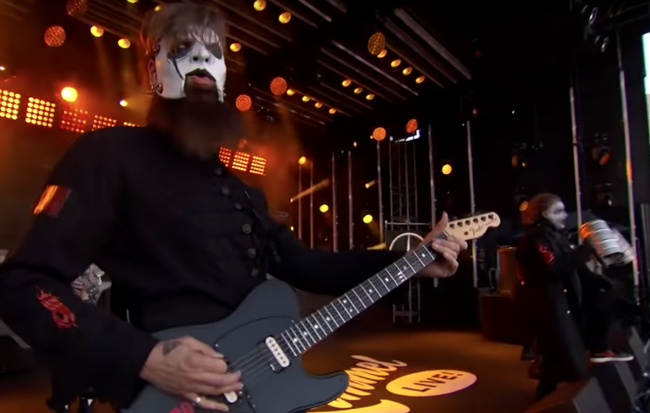 VIDEOS: Mira la presentación de Slipknot en el show de Jimmy Kimmel