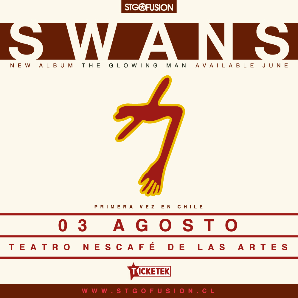 Los legendarios Swans agendan show en Chile para agosto